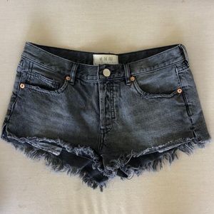 Free People Jean Shorts